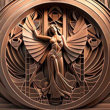 3D model art deco (STL)